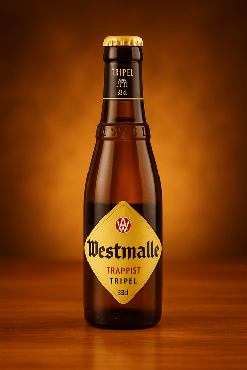 Westmalle Tripel 0,33l– Belgisches Trappistenbier 9,5 % Vol.