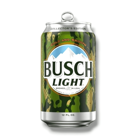 Busch Light 0,35l – Leichtes amerikanisches Lagerbier 4.1 % Vol.- Collectors Edition