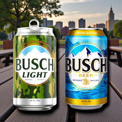 Busch Mix Pack – Busch Beer & Busch Light Dose 355 ml