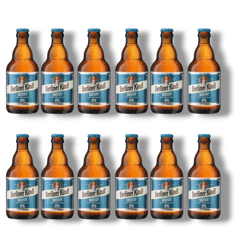 Berliner Kindl Weisse Original 330ml – Berliner Bierspezialität 3,0% Vol.