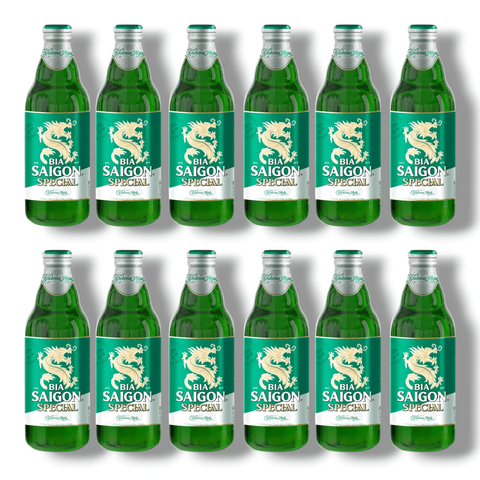 Bia Saigon Special 330ml 12er Pack – Authentisches vietnamesisches Lagerbier für gesellige Anlässe