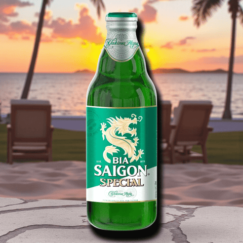 Bia Saigon Special 330ml Einzelflasche – Authentisches vietnamesisches Lagerbier mit mildem Geschmack