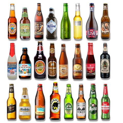Übersicht aller 24 enthaltenen Biere im Bier Adventskalender 2026
