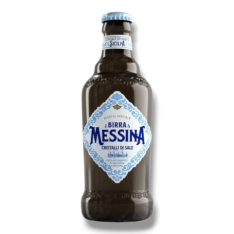 Birra Messina Cristalli di Sale 500 ml – italienisches Premium Lagerbier mit sizilianischem Meersalz
