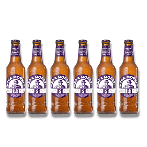 Birra Moretti IPA 6er Pack 330ml Flaschen italienisches Pale Ale
