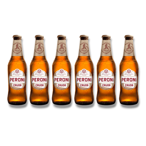 Peroni Cruda 0,5l– Italienisches Lagerbier 4,7 %