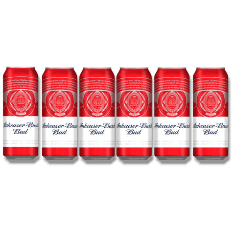 Bud Beer 500ml Dose 6er Pack American Lager