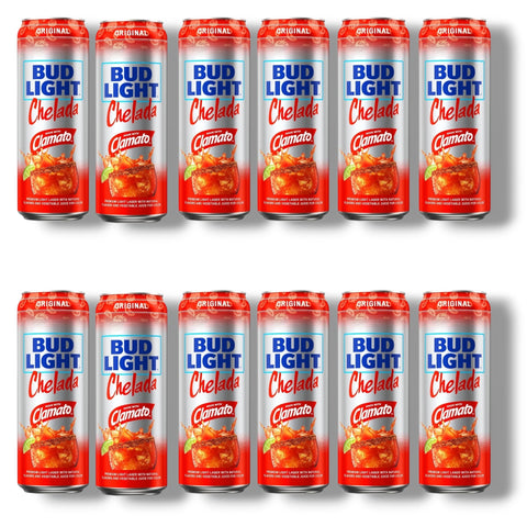 Bud Light Chelada 12er Pack – Bier mit Clamato 12 × 739 ml