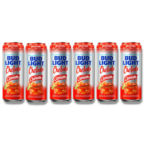 Bud Light Chelada 6er Pack – Bier mit Clamato 6 × 739 ml