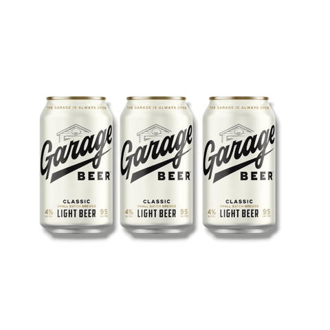 MHD 15.06.2026 - Garage Beer Classic 0,35l– American Light Lager Bier 4 % Vol.