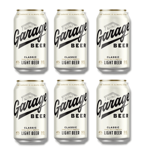 MHD 15.06.2026 - Garage Beer Classic 0,35l– American Light Lager Bier 4 % Vol.