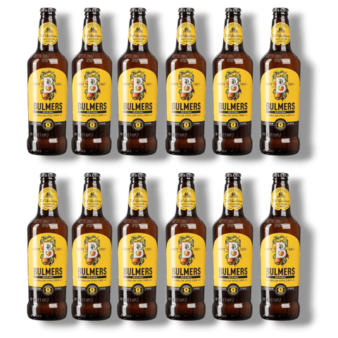 Bulmers Original Cider 500 ml – 12er-Pack, spritziger, fruchtiger Apfel-Cider