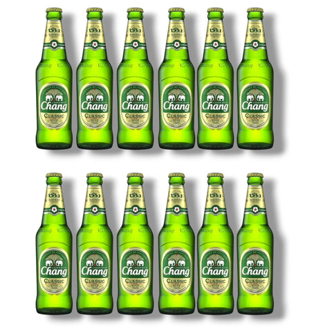 Chang Bier 12er Pack – thailändisches Lagerbier 12 x 0,32 l