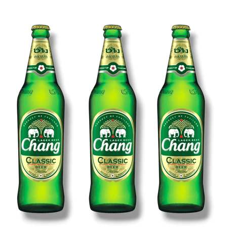 Chang Bier 620ml 3er Pack – Thailändisches Premium Lagerbier im praktischen 3er Set