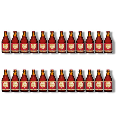 24 Flaschen Chimay Rouge belgisches Trappistenbier 0,33 l