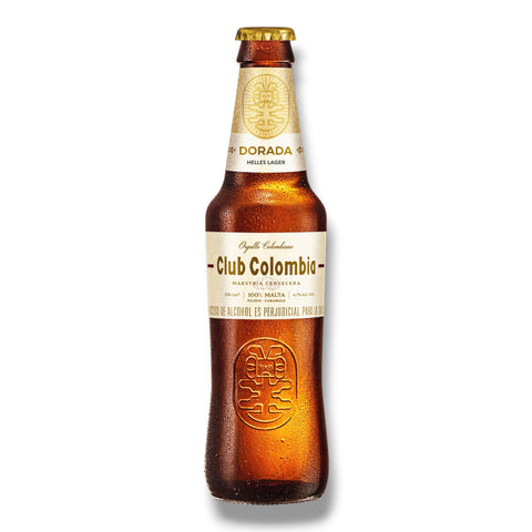 Club Colombia Dorada 330 ml – goldgelbes Premium-Lager aus Kolumbien mit 4,7 % Vol.