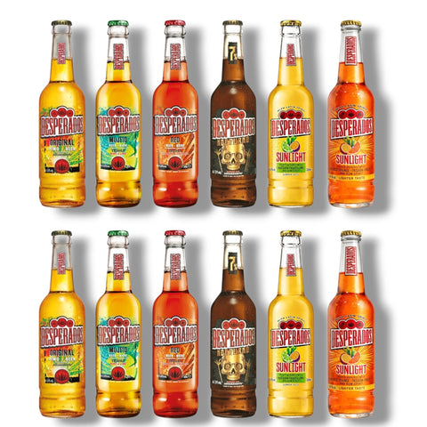 Desperados Mixpaket im 2er Set mit 6 verschiedenen Sorten à 400ml