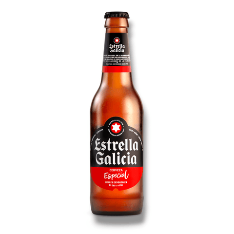 Estrella Galicia Especial 0,33 l spanisches Lagerbier mit 5,5 Prozent Vol.