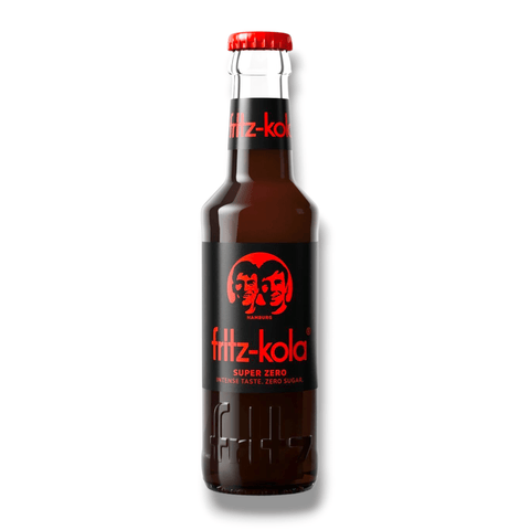 Fritz-Kola Super Zero 200ml Einzelflasche – zuckerfreie Kola mit Koffein