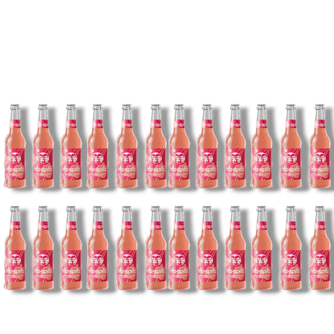 24er Pack Fritz-Spritz Rhabarber 330ml – natürliche Bio-Rhabarberschorle