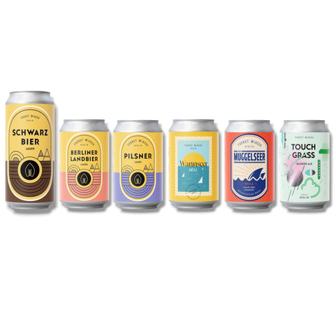 FUERST WIACEK Bier Probierpaket mit 6 Berliner Craft Beer Dosen