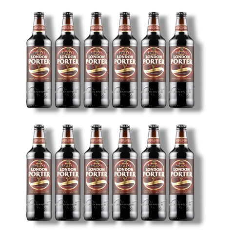 12 Flaschen Fuller’s London Porter à 0,5 l – englisches Porter mit Schokoladen- und Kaffeenoten