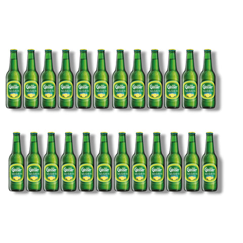 24 Flaschen Gösser NaturRadler Alkoholfrei à 0,33 l – natürlich trüber Radler mit Zitrusgeschmack
