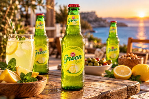 Super Bock Green 0,33l – Biermischgetränk mit Zitrone 2,0 % Vol.