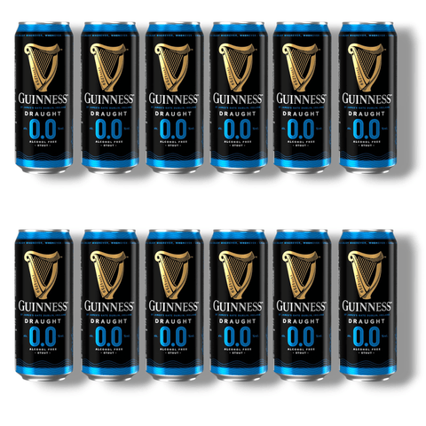 Guinness 0.0 12 Dosen 440 ml alkoholfrei