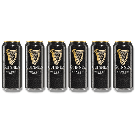 Guinness Draught Stout 6er Pack Dosen 440ml klassisches irisches Stout