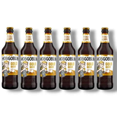 6 Flaschen Hobgoblin Gold 0,5 l