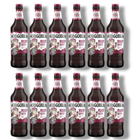12 Flaschen Hobgoblin Ruby Beer 0,5 l