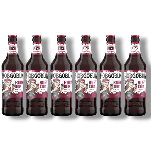 6 Flaschen Hobgoblin Ruby Beer 0,5 l
