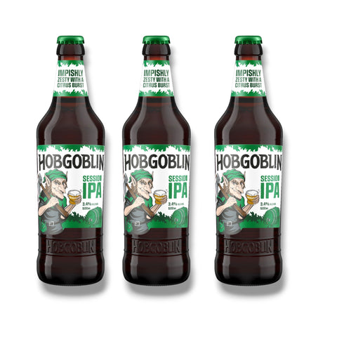 3 Flaschen Hobgoblin Session IPA 0,5 l