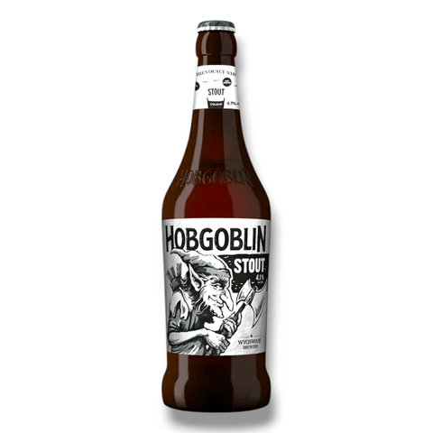 Flasche Hobgoblin Stout 500ml – malziges britisches Stout mit Karamell- und Schokoladennoten