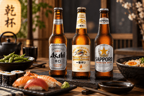 Japan Bierpaket – Asahi, Kirin Ichiban & Sapporo im Probierpaket