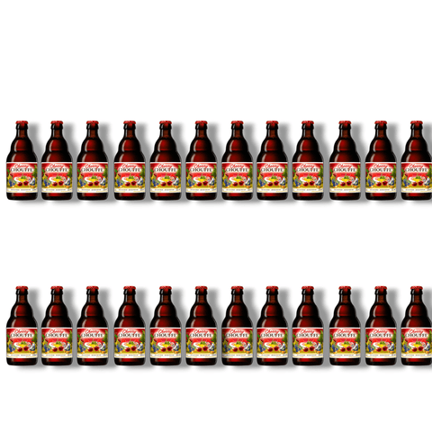 La Chouffe Cherry 24er-Pack 0,33 l – Belgisches Kirschbier 8 % Vol.
