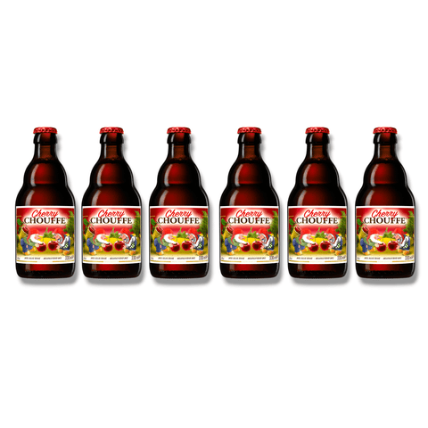 La Chouffe Cherry 6er-Pack 0,33 l – Belgisches Kirschbier 8 % Vol.