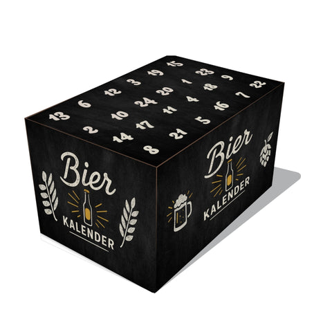 Bier Adventskalender 2026 – 24 internationale Biere & Weihnachtsbiere | 3 Designs