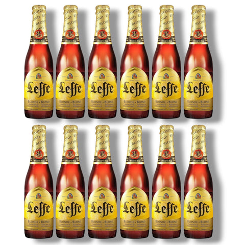 12 Flaschen Leffe Blond 0,33 l