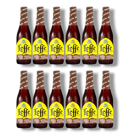 Leffe Brune 0,33 l – Dunkles belgisches Abteibier 6,5 % Vol.