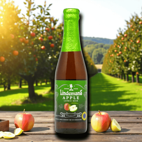 Lindemans Apple 250 ml Flasche – belgisches Apfel-Lambic Fruchtbier mit 3,5 % vol