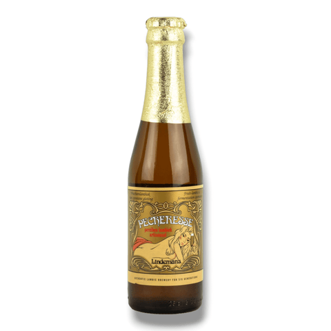 Lindemans Pecheresse 0,25l– Belgisches Pfirsich-Fruchtbier 1,2% Vol.