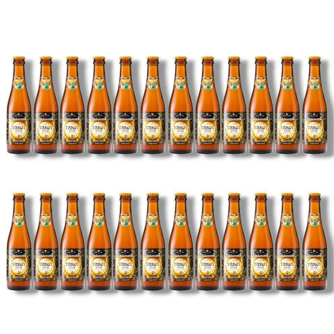 24 Flaschen Lindemans Tarot d'Or à 0,25 l – belgisches Fruchtbier mit 8,0 % Vol.