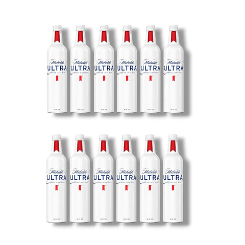12 Michelob ULTRA Aluminiumflaschen 0,473 l