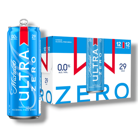Michelob ULTRA Zero 12x12oz Dosen alkoholfreies Lagerbier von Anheuser-Busch