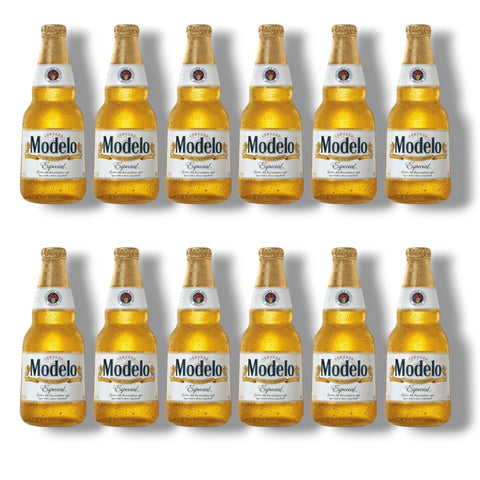 Modelo Especial 12er-Paket mit 12 Glasflaschen à 355 ml – mexikanischer Bierklassiker seit 1925