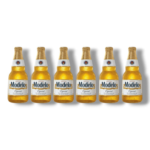 Modelo Especial 6er-Paket mit 6 Flaschen à 355 ml – erfrischendes Premium-Lager aus Mexiko