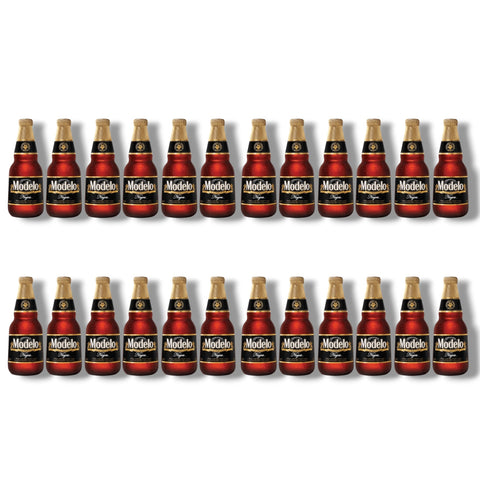 Modelo Negra 24er-Paket mit 24 Glasflaschen à 355 ml – mexikanisches Dunkelbier nach Münchner Brauart