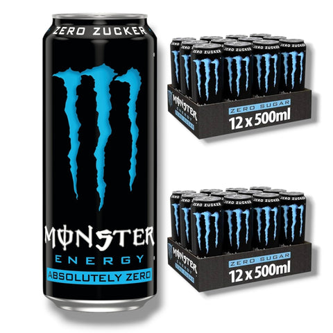 Monster Energy Absolutely Zero 500ml 24 Dosen Vorteilspack